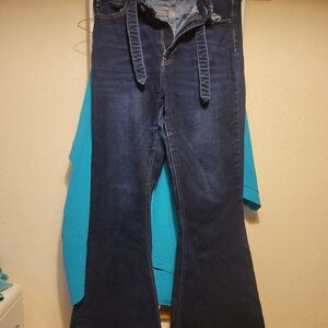 KanCan Dark Indigo Flare Jeans